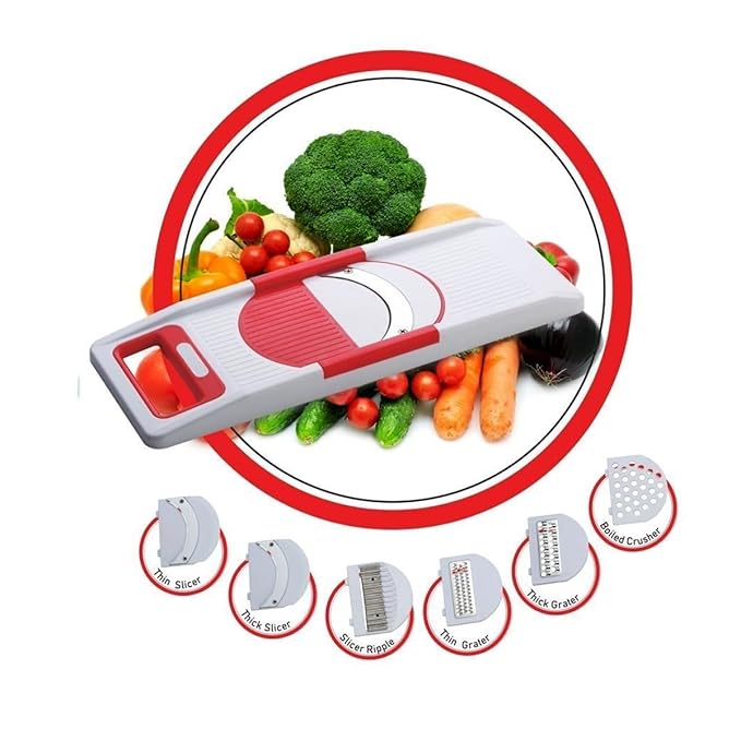 Caribbean 6 In 1 Veg Cutter ( Slicer ) JYJ
