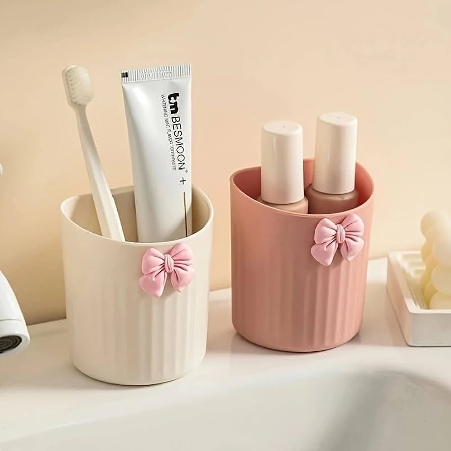 Caribbean Bow_Tie_Toothbrush_Holder