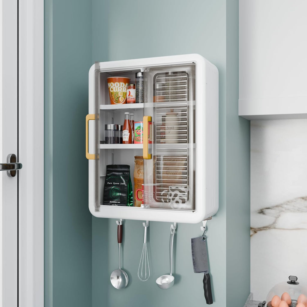 Caribbean Doubledoorwallcabinetwithtransparent JYJ