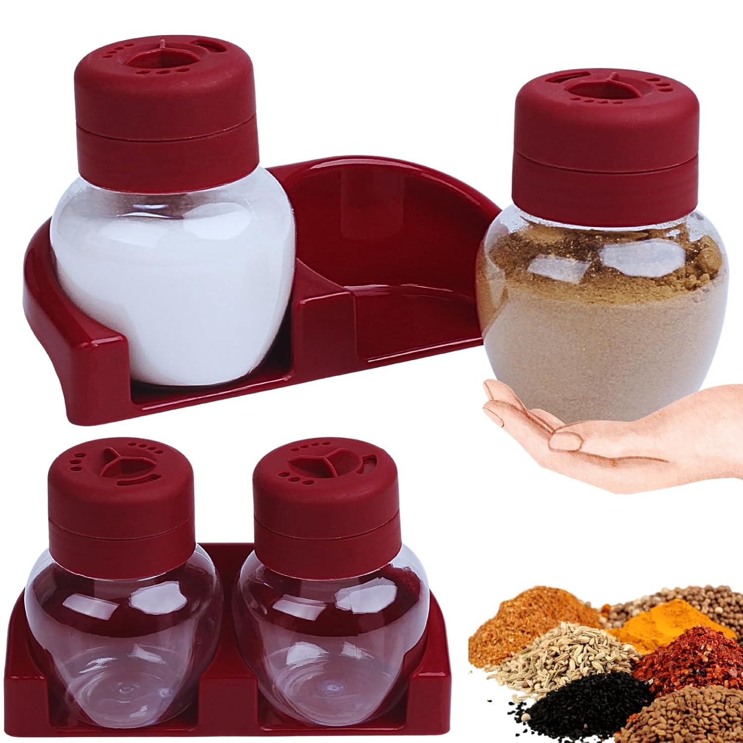 Caribbean Dual_Spice_Dispenser