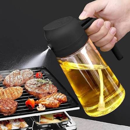 Caribbean Oil Pour & Spray Bottle 500 ml JYJ
