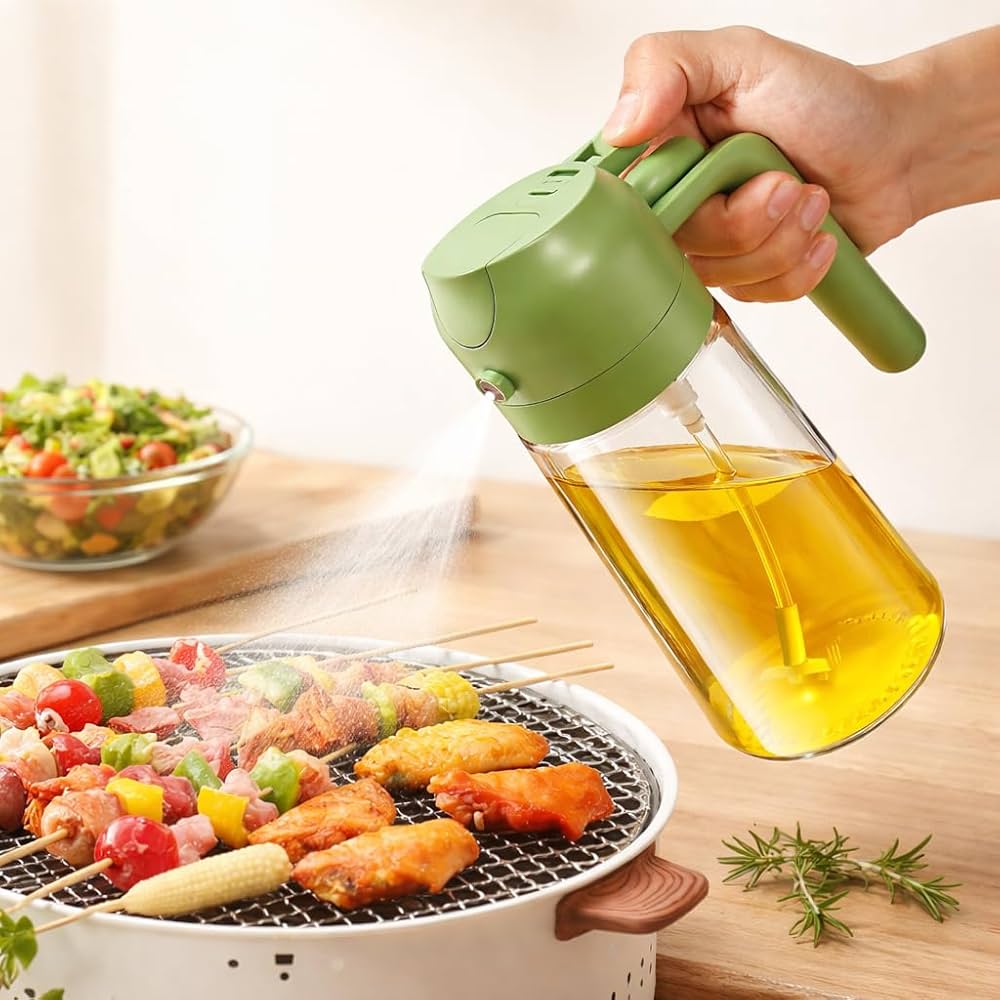 Caribbean Oil Pour & Spray Bottle 500 ml JYJ