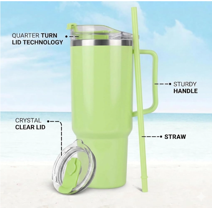 Caribbean Tumbler green Colour-1800ml